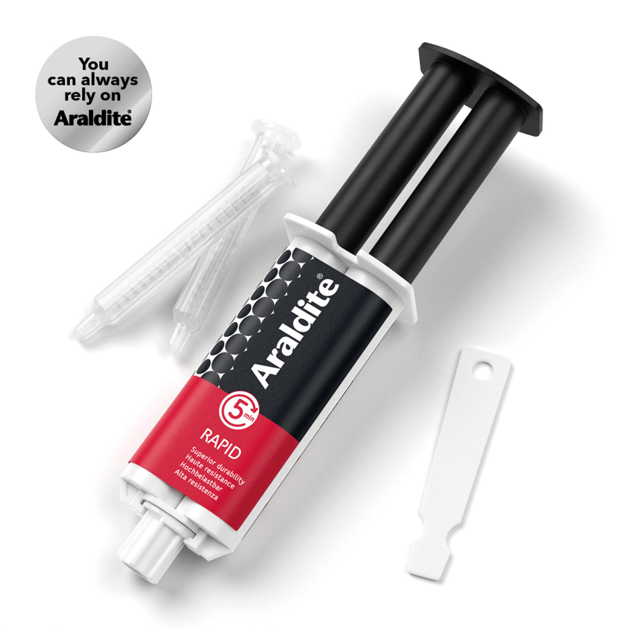 Araldite Standard Heavy Duty Adhesive | Ultra Strong Epoxy Glue |  Solvent-Free Professional Grade Strength for All Materials | Slow Cure for  Bonding